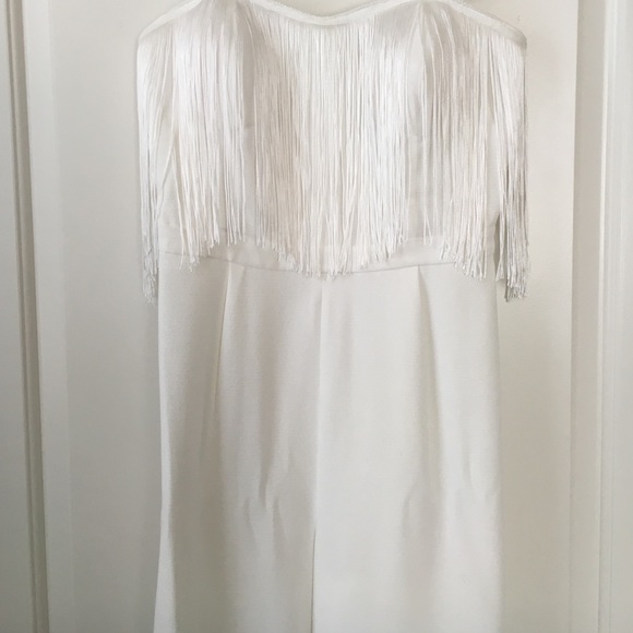 Fringe front jumpsuit