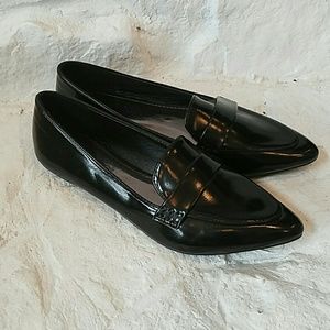 New Black loafers size 9