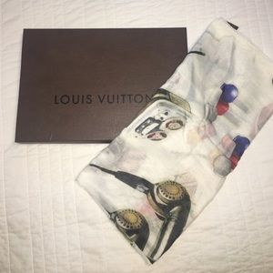 Authentic Louis Vuitton Scarf - limited edition