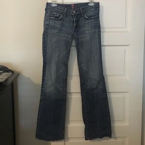 Seven for all Mankind rare pink pocket 28