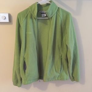 Green Columbia sweater