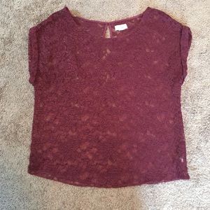 Aerie lace shirt