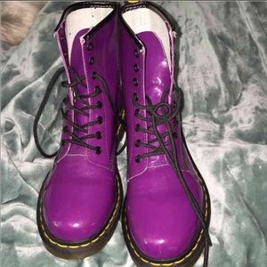 Purple dr martens