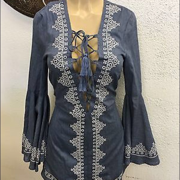 Ecru Lab blue dress 🌻