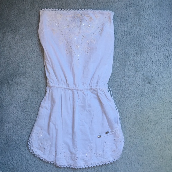 Cynthia Rowley sun coverup S white