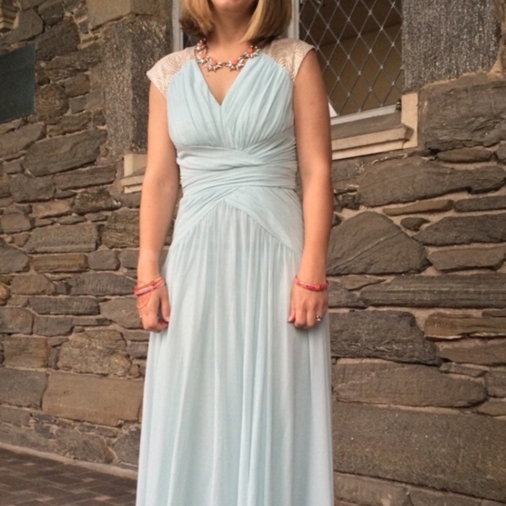 BADGLEY MISCHKA MINT DREAM GOWN SZ 8 - Gorgeous