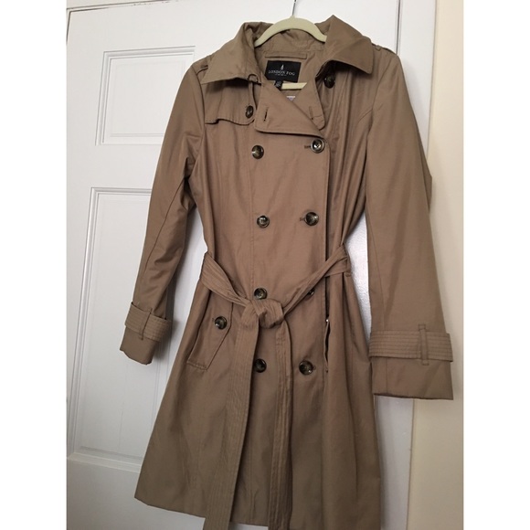 London Fog Trench Coat-Size M