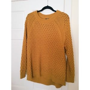Mustard yellow sweater