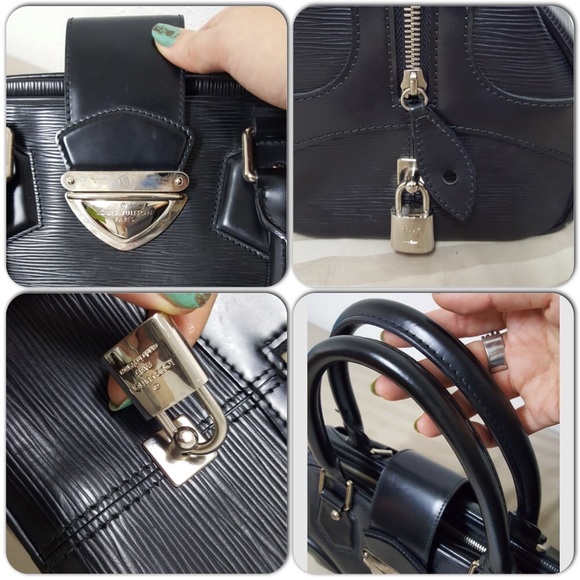 traded 😍Louis Vuitton Epi Bowling Montaige GM - Picture 2 of 3