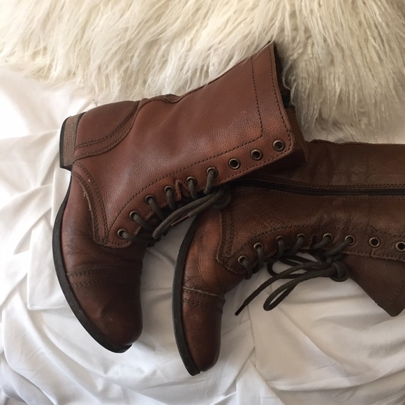 Steve Madden combat boots