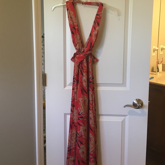 Winter Kate Backless, Floral Dress