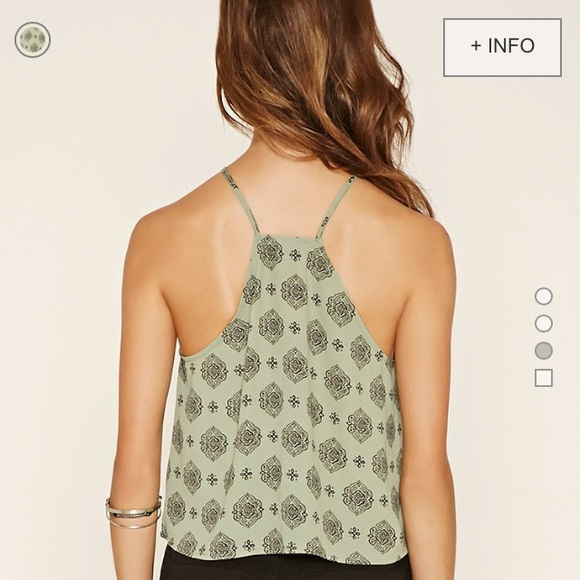 2 tops! A Floral Print AND a Black Halter Top NEW! - Picture 2 of 4
