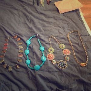 Statement necklaces