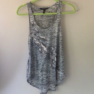 BCBGMAXAZRIA BEADED Top- Size XS