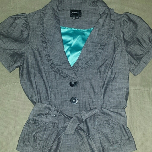 Gray Suit Jacket