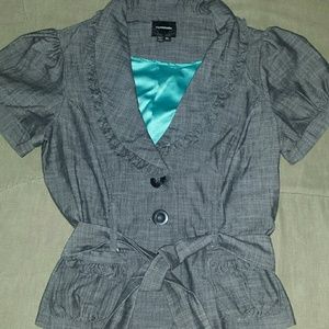 Gray Suit Jacket