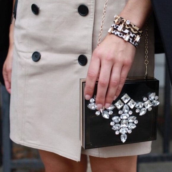 🎉HOST PICK Tortoise Lucite Purse - Picture 2 of 4