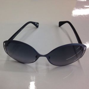 Alexander McQueen Ruthenium Matte Black Sunglasses