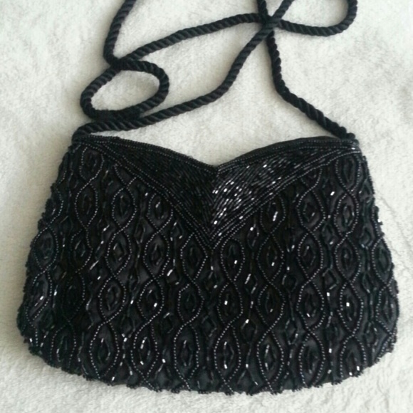 Vintage Handbags - Vintage Black Mini Bag