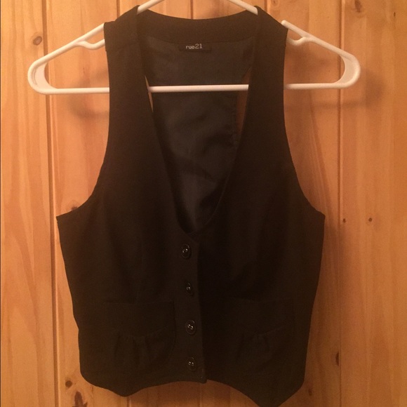 Black vest