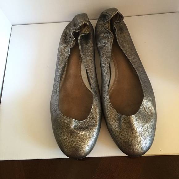 Ralph Lauren, Ballet Flats, Bronze