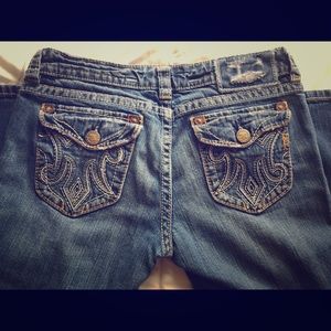 MEK DNM Oaxaca Boot Cut Jeans. 28w 34l