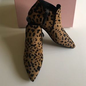 Miu Miu Leopard Booties NIB