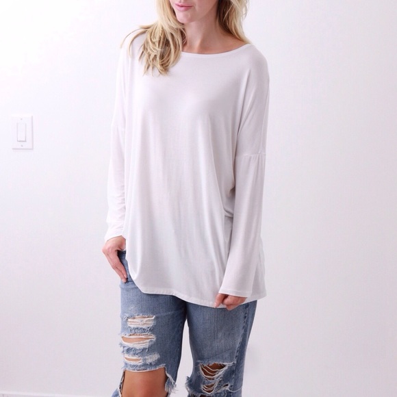 TriBeCa LS | White *LAST 1❕ - Picture 2 of 4