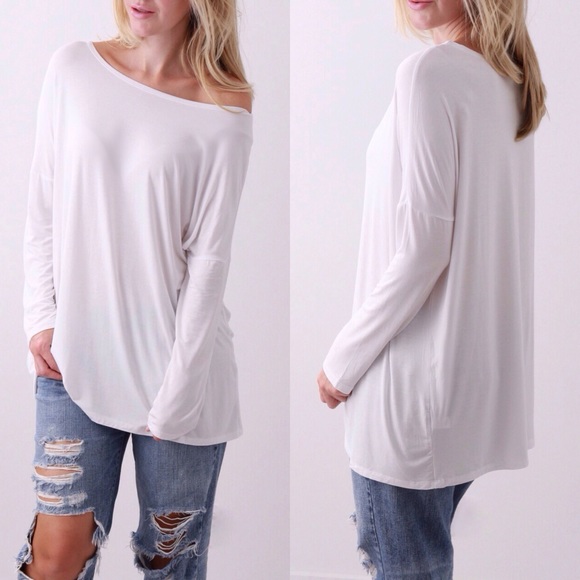 TriBeCa LS | White *LAST 1❕ - Picture 3 of 4