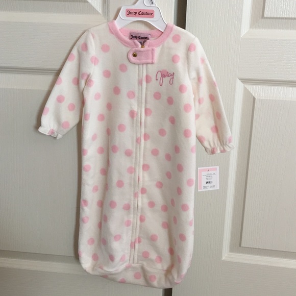 NWT Juicy Couture sleep sacks- one size - Picture 1 of 4