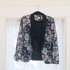 Floral Blazer