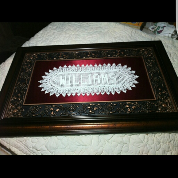 Crocheted Name  - Lewis - Picture 3 of 4