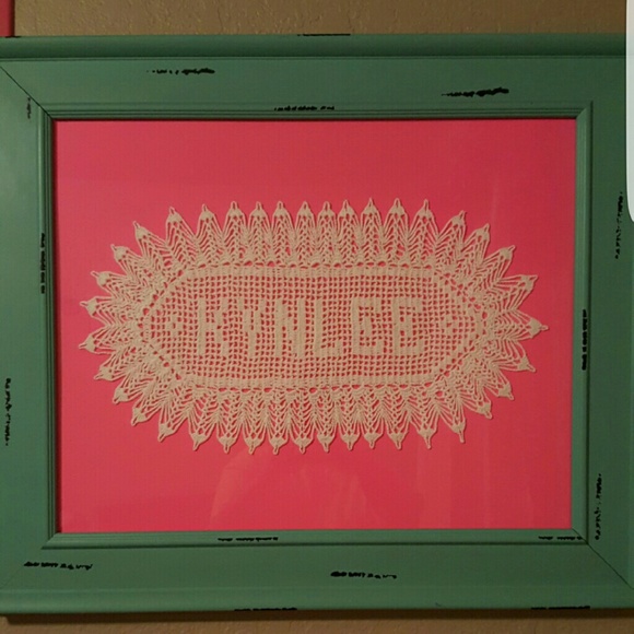 Crocheted Name  - Lewis - Picture 4 of 4