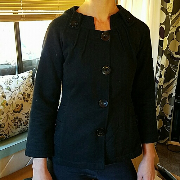 Half sleeved pea coat