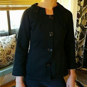 Half sleeved pea coat