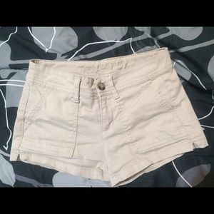 Khaki/ tan shorts size 0