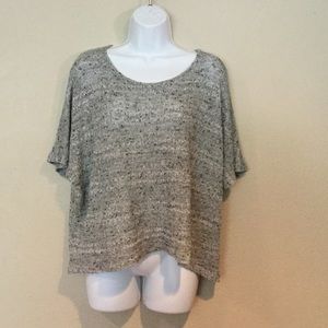 SALE Super Cute oversized knit crop top medium