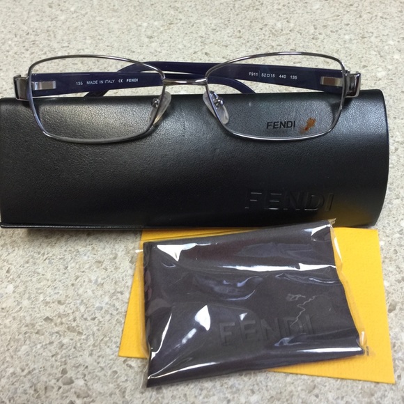 Authentic Womens Fendi metal frame