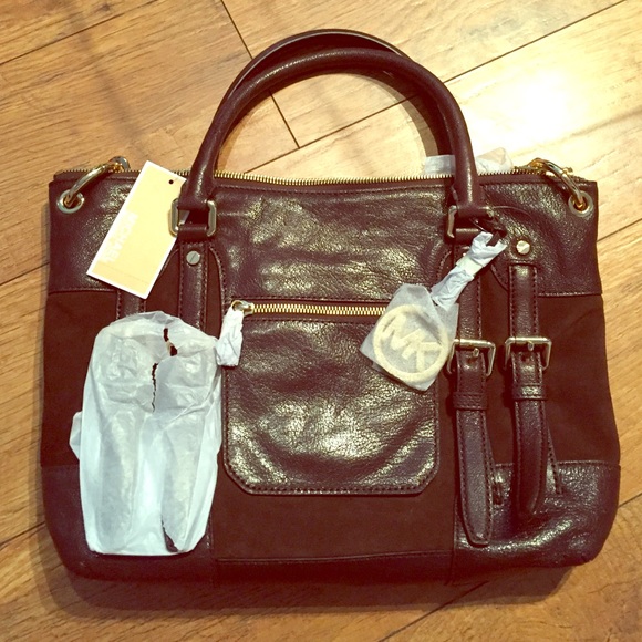 MK McGraw Slim Satchel - Picture 1 of 4