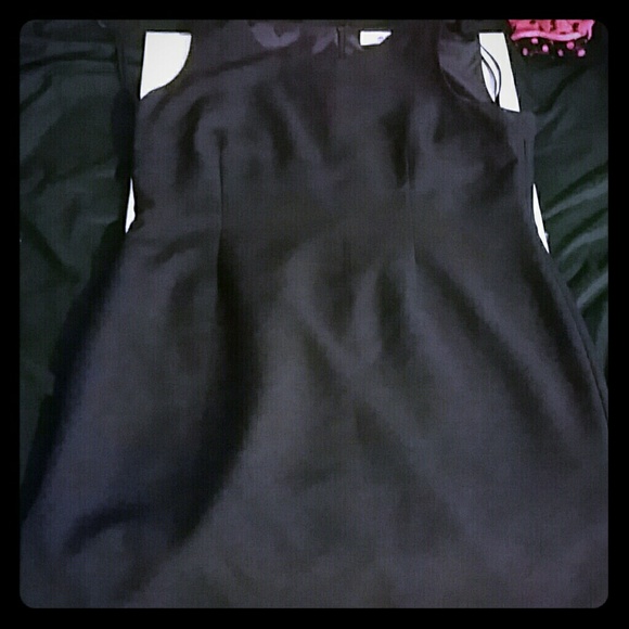 Dark purple dress
