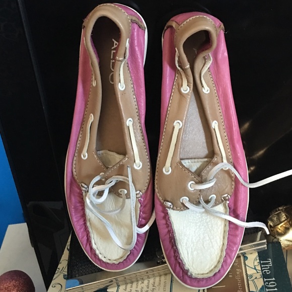 Aldo leather loafers