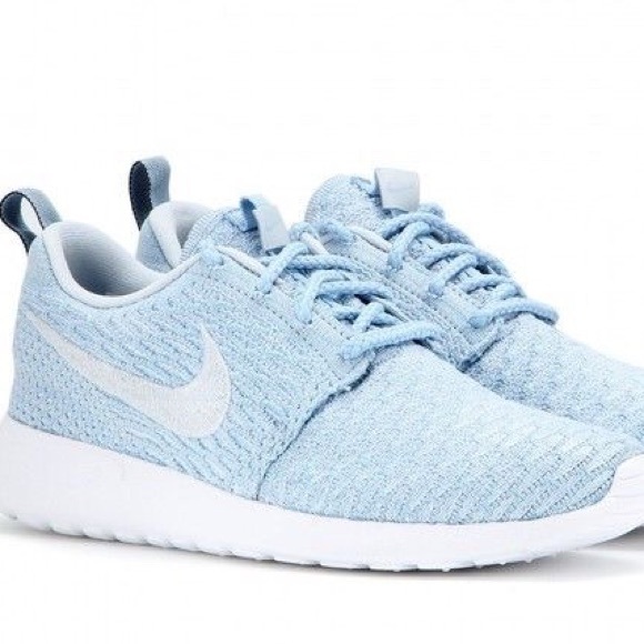 Nike Roshe One Flyknitt - Sky blue