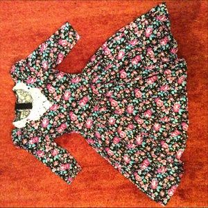 Cute floral children's dress