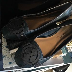 Leather flats.  Excellent condition.