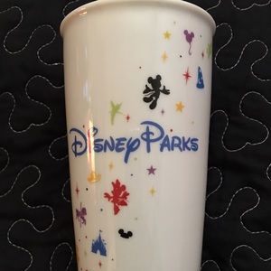 Disneyland Starbucks ceramic tumbler