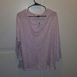 Old Navy Light Pink V Neck