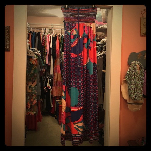 Hippie Strapless Dress - Picture 1 of 1