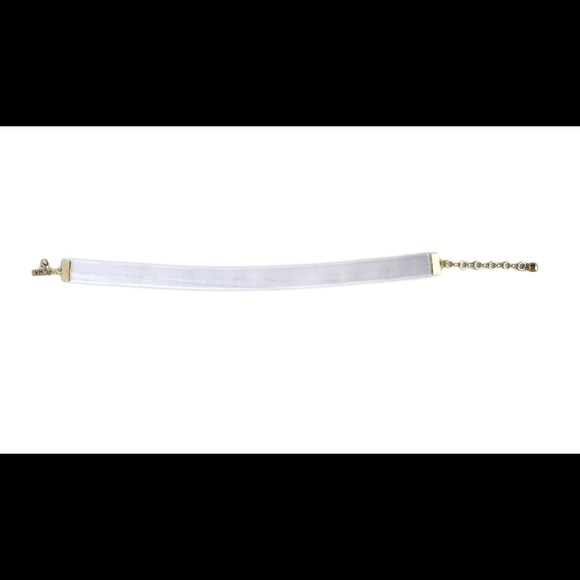 White Velvet Choker