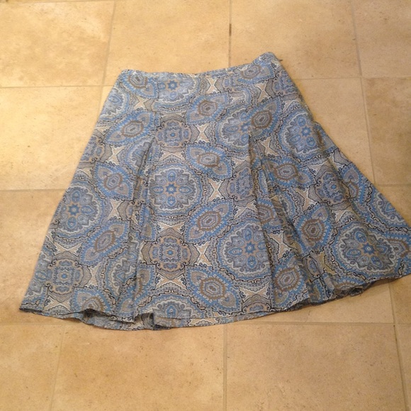 Blue Loft skirt.