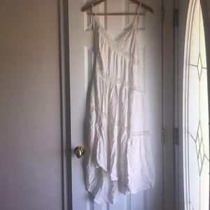 Free People delicate white dress